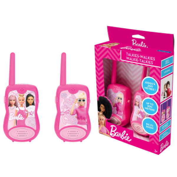 Lexibook vysílačky Barbie s dosahem 200 m