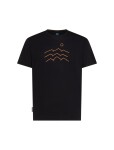 ICEBREAKER Mens Mer 125 Cool-Lite Sphere SS Tee Across, Black velikost: XXL