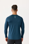 Rough Radical Tričko Vital Zip Ls Green/Blue