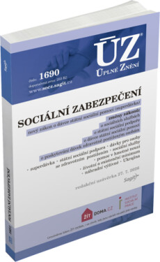 ÚZ 1690 Sociální zabezpečení