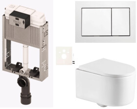 Závěsný WC set k zazdění SAT SIKOTZREX72B SIKOTZREX72B
