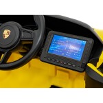 Mamido Elektrické autíčko Porsche Spyder RS 718 MP4 žluté
