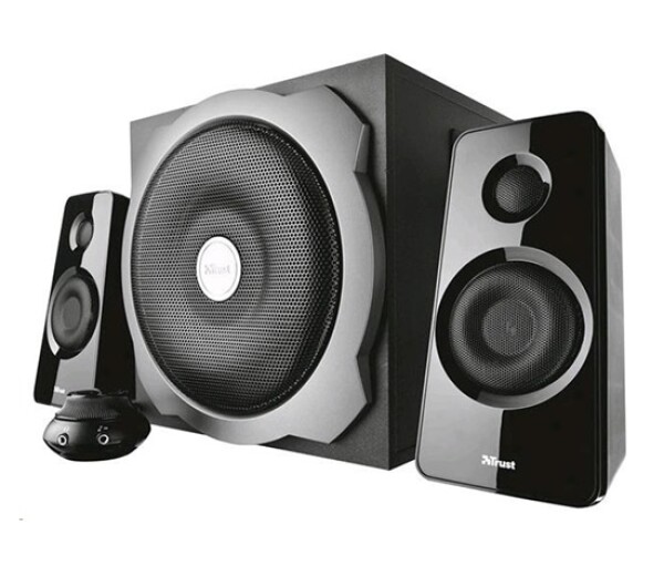 TRUST Reproduktory 2.1 Tytan Subwoofer Speaker Set - black, černá EDF_317130