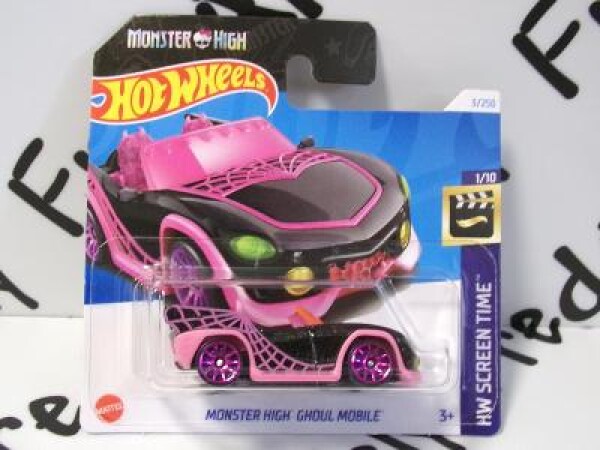 24 - MONSTER HIGH GHOUL MOBILE - HOTWHEELS