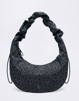 Got Bag Moon Bag Ruffle cat shark black