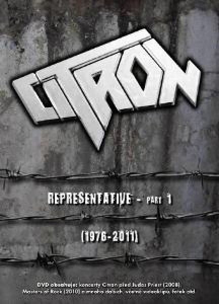 Raritní DVD skupiny CITRON - Representative - Part 1. (1976-2011)