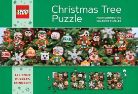 CHRONICLE BOOKS Puzzle LEGO Vánoční stromeček