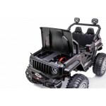 Mamido Elektrické autíčko jeep Off-road Speed 4x4 černé