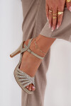 Sandály na podpatku model 210697 Step in style 36