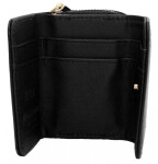 Módní dámská kožená peněženka Peterson Aurelia, černá