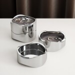 Šperkovnice Umbra WAVY - stříbrná