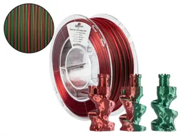 Spectrum PLA Magic Silk Forest Flame / Tisková struna / 1,75 mm / 0,25 kg (81391)