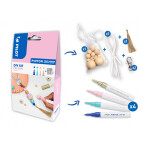 Dekorativní popisovače PILOT Pintor EF, sada 4ks + přívěsek na klíče