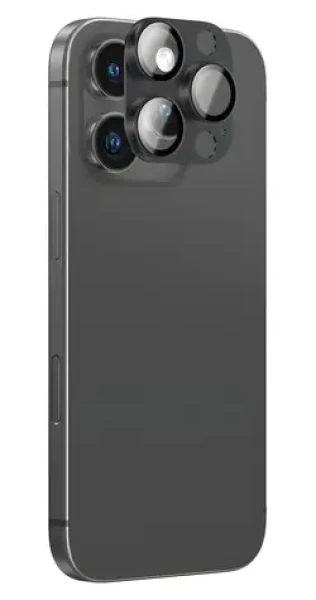 AmazingThing Aviation-Grade černá / Ochranné sklo objektivu / Apple iPhone 16 Pro/16 Pro Max