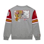 Mitchell & Ness Pánská mikina San Francisco 49ers NFL All Over Crew 4.0 Velikost: S