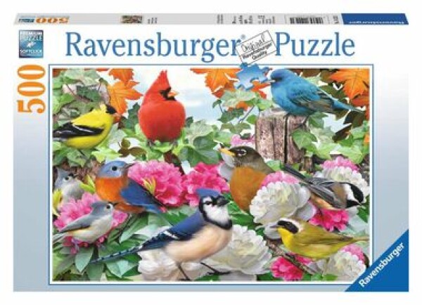 RAVENSBURGER Zahradní ptáci 500 dílků