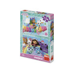 Puzzle Gábi na duze 2x48 dílků