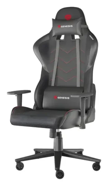 Genesis Nitro 550 G2 černá / Herní křeslo / 160-195cm / Látka, eko-kůže / 150kg (NFG-2068)