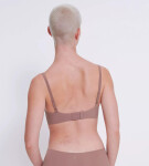 Dámská podprsenka ZERO Feel 2.0 Ultra Bra - BROWN - hnědá 1141 - SLOGGI BROWN L