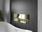 MEXEN - X-Wall-NR modul pro vestavbu do stěny 90x30, zlatá 1951903010