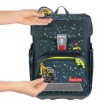 Školní aktovka Step by Step CLOUD, Bagger Rocco - 5 dílný set, AGR certifikát