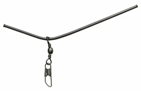 SURETTI Ohnuté brčko s karabinkou a obratlíkem 15 cm / Rybářská montáž