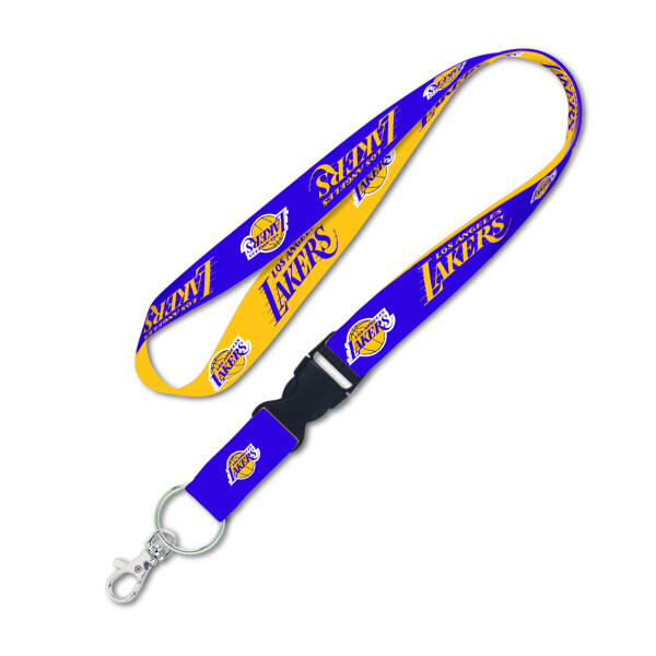 Wincraft Klíčenka Los Angeles Lakers NBA Lanyard buckle 1"