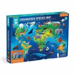 Mudpuppy Puzzle Ohrožené druhy zvířat celého světa