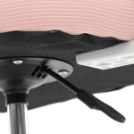 Dětská židle, výškově nastavitelná, růžová síťovina, KA-W8008 PINK