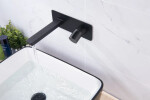 CERANO - Umyvadlová podomítková baterie Gina - box - černá matná CER-423520