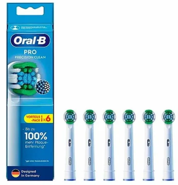 Oral-B Pro Precision Clean - 6 ks / Náhradní hlavice / pro kartáček Oral-B (8006540860892)