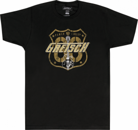 Gretsch Route 83 T-Shirt, Black, Medium