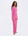 Tričko Organic Basics Active Mesh Long Sleeve Tee Pink