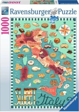 Ravensburger Mapa Itálie - Sladkosti