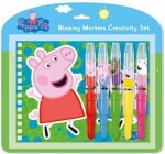 Peppa Pig - Set s foukacími fixy a notesem