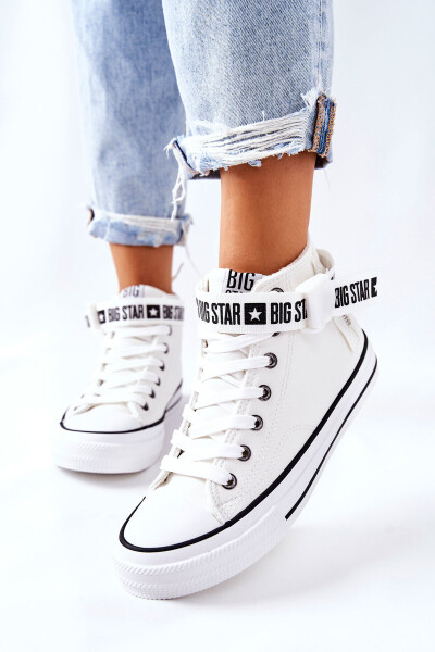 High Heeled Sneakers Big Star GG274027 White