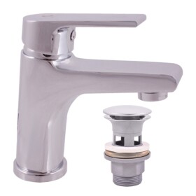 RAV Slezák - COLORADO - Umyvadlová baterie s výpustí, Chrom, 3,8" CO127.0