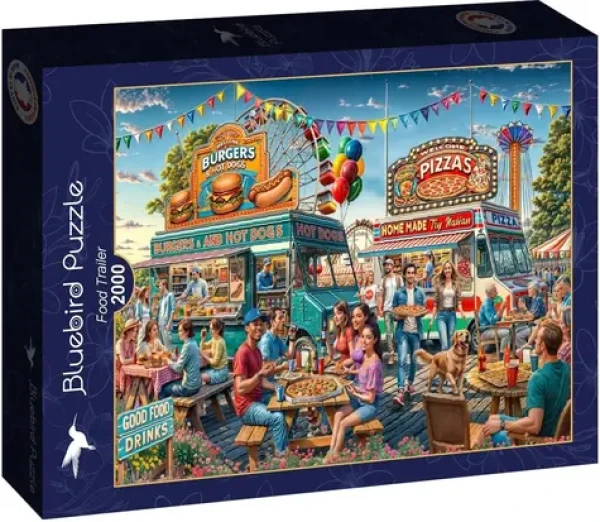 BLUEBIRD Puzzle Pojízdné občerstvení