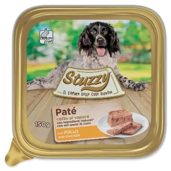 Stuzzy Mister vanička kuře 150g / Kompletní krmivo pro psy / Konzerva (0304-6102)