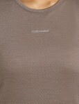 Dámské merino triko s krátkým rukávem ICEBREAKER Wmns 125 Cool-Lite Speed SS Tee, Porcini velikost: M