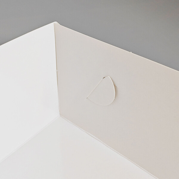 Cake star dortová krabice JOY bílá nepromastitelná 30x30x30cm