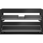 MEXEN - Box-A skříňka pro umyvadlo 80, 2 zásuvky, černá mat 91AX0-0800-470-2-71