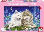 SCHMIDT Puzzle Huňatí vlci