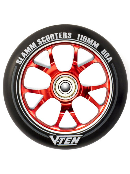Slamm V-Ten II RED koloběžka na freestyle - 110mm