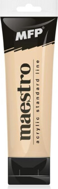 Akrylová barva Maestro 75ml - latte