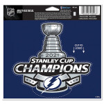 Fanatics Samolepka Tampa Bay Lightning NHL 2021 Stanley Cup Champions 4'' x 6'' Cut-to-Logo Multi-Use Decal% 1 ks