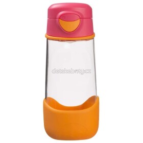 B.box 606 Sport lahev na pití 450 ml - růžová/oranžová