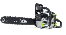 NAC CST52-45-01AC / Benzínová řetězová pila / 2,6 k / 49,3 cm3 / lišta 45 cm (NAC-CST52-45-01AC)