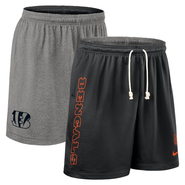 Nike Pánské kraťasy Cincinnati Bengals NFL 2025 Sideline Reversible Mesh Dri-FIT Shorts Velikost: XL