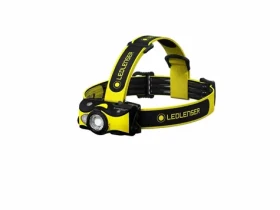 LEDLENSER IH9R čelovka černo-žlutá / 600/220/120/20 lm / IP54 / Li-Ion (502023)